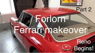 Reno begins! Bringing a forgotten Ferrari back to life Pt  2