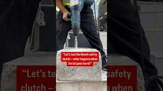 &ldquo;Bosch clutch test on rotary hammer drill &mdash; real performance check! #tools #Bosch #gbh12-52