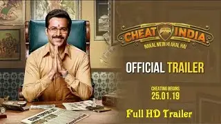 Cheat India Trailer || Imraan Hashmi || Cheat India || Soumik Sen || Official Trailer ||