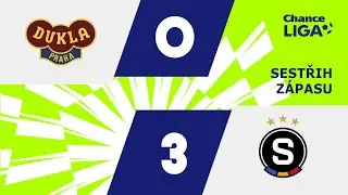 SESTŘIH: Dukla - Sparta 0:3. Červen&aacute;, penalta i VAR v akci. Ř&aacute;dil Harasl&iacute;n, trefa i nov&eacute; posily