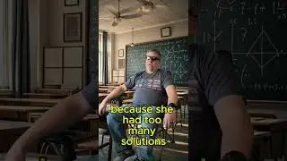 Dad Joke - Why was the Math Teacher always calm