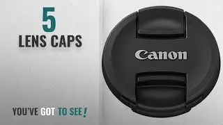 Top 10 Lens Caps [2018]: Canon E-58II Lens Cap for 58mm Thread
