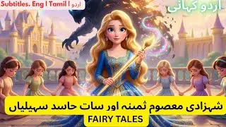 Princess Samina and jealous friends |urdu stories |Hindi fairy tales|#fairytalesstory#urdufairytales