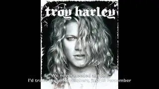 Troy Harley End Of Summer Lyric Video Official