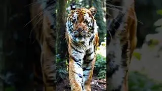 Color-Changing Tiger | AI-Generated Visual Magic #tiger