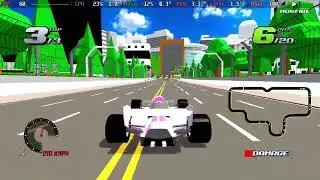 formula retro racing world tour . gameplay . steam deck