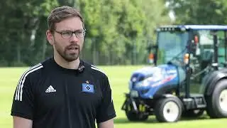Sportplatzpflege mit ISEKI (HSV - Paul Hauenschild Sportanlage)