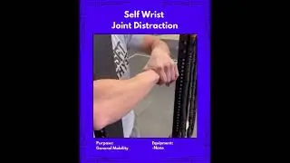 Self Wrist Joint Distraction