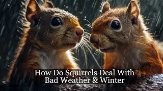 How Squirrels Deal With Rain & Cold Winters