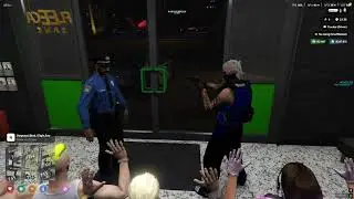 GTAV 045 RP Funniest Legion bank robbery  04/Jan/2025