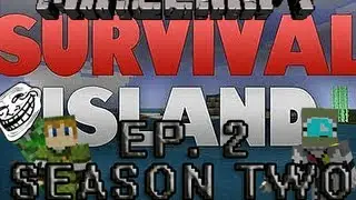 MineCraft: Survival Island, Season 2, EP.2, BRAINS!