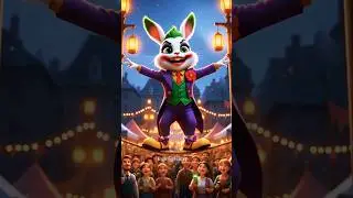 Poor Rabbit 🐰 Became Joker 🤡 to Save Puppies Emotional Story! 😭💔 #shorts #BunnyFilmz