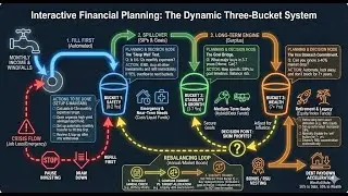 Never Panic in a Market Crash Again: The 3-Bucket Wealth Strategy
