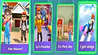 Nick And Tani V 1.8 Yee Haww All Levels - Let's Prank Out, It's Party Day Levels & I Got Wings