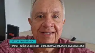 Importa&ccedil;&otilde;es de leite em p&oacute; pressionam produtores brasileiros