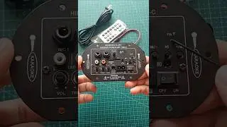 Compatto ma potente scheda amplificatore #fai da te #schedaamplificatore #amplificatore