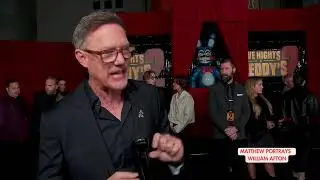 Интервью Мэттью Лилларда на красной дорожке премьеры фильма &laquo;Пять ночей со Фредди 2&raquo;.