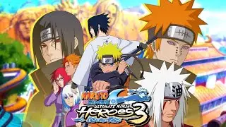 Играю в 2025 году  на  Эмулятор PPSSPP Naruto Shippuden Ultimate Ninja Heroes 3 Полное Прохождение 1