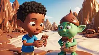 Aryan and the world of coco#ai #meta #google #googleflow #chocolate #aryan #coco-lok