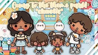 Going to The Theme Park!🎡// *voiced!*🔊// Toca Life World Roleplay!🌏✨