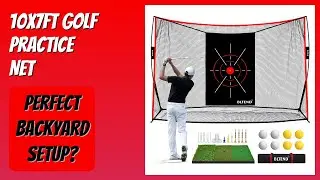 REVIEW (2025): 10x7ft Golf Practice Net. Features