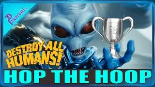 Destroy All Humans - Hop The Hoop - Silver Trophy / Achievement 🏆