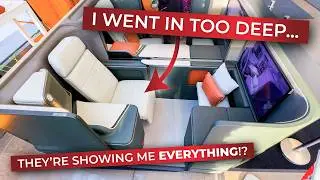 Wanted to learn more about AIRLINE CABINS to make better flight reviews. Now I'm part of the scene!?