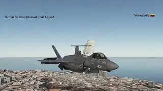  F35 Takeoff Landing Hovering at Venezuela 🇻🇪 International Airport Subscribe for more 