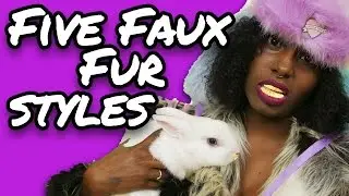 TOP 5 WAY TO ROCK FAUX FUR // Fringe Binge | HISSYFIT
