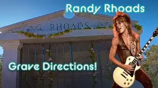 Grave Directions! with Tracy and Wayne. Randy Rhoads. 10/25/2024. San Bernardino, CA.