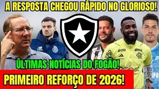  AGORA! A RESPOSTA CHEGOU RÁPIDO NO GLORIOSO! PRIMEIRO REFORÇO DE 2026 DEFINIDO! ÚLTIMAS NOTÍCIAS! 
