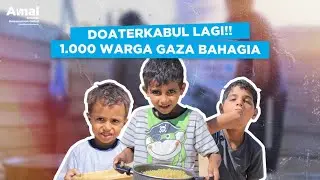 Setelah 3.000 Warga Gaza, Kini 1.000 Lagi Dapat Makanan Hangat di Khan Younis