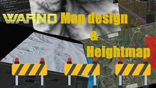 Warno let's make a map: Bakhmut | Part 1 | Design and Heightmaps