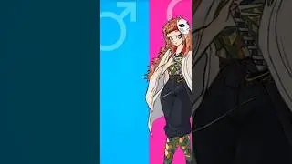 Demon Slayer Gender Swap ⚔️⚧️&zwj;♀️&zwj;♂️ #demonslayer #shorts #gender #change #swap #fyp #auraframe