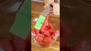 watermelon cutter stainless steel windmill design salad fruit slicer cutter tool#homegadgets