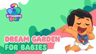 Green + Pink Noise Mix &ndash; Dream Garden for Babies (4h) | 3 Little Words Baby