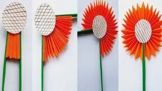 How to Make Paper Fan /DIY Paper Fan Making /Origami Paper Hand Fan/ Paper Fan / DIY Paper Crafts