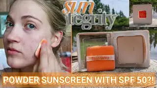 Suntegrity Pressed Mineral Powder SPF 50 | REVIEW & DEMO