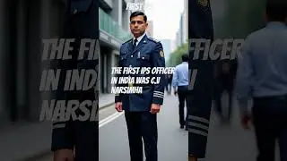 First IPS officer #India#civil service