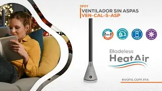 Ventilador con Calefacci&oacute;n VEN-CAL-S-ASP  | EVANS&reg; M&eacute;xico