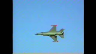 Combat Models F-16N Fighting Falcon Maiden Flight