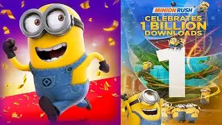 Celebration Run in Despicable Me Minion Rush ! Version 7.9.0