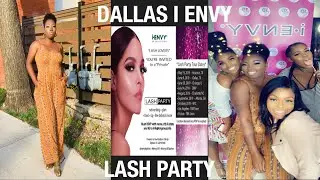 MY VERY FIRST VLOG! Dallas I ENVY by KISS LASH PARTY!