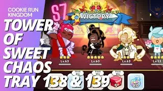 Cookie Run Kingdom Tower Of Sweet Chaos Tray 138 & Tray 139
