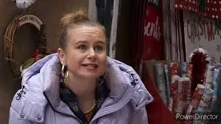 Coronation Street- Gemma Confronts Big Garth and Throws His Stuff Out Of The Van (4th December 2023)
