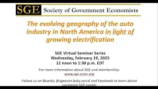 The evolving geography of the auto industry in North America in light of growing electrification
