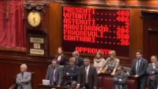 Italian parliament backs austerity measures
