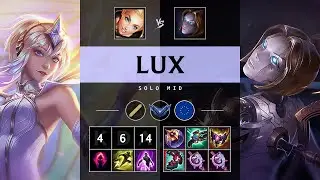 Lux Mid vs Orianna - EUW Diamond Patch 25.21