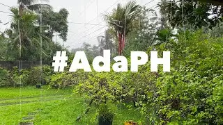 Typhoon Nokaen, Ada in the Philippines (rain ASMR)