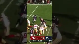 Justin Fields The Last Time He Played The 49ers 🤯 #nfl #chicagobears #shorts #justinfields